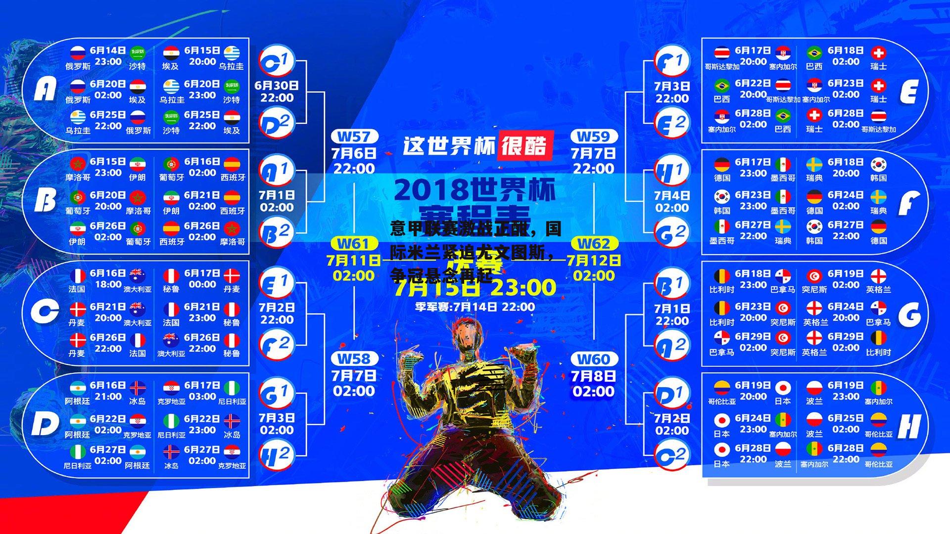 意甲联赛激战正酣,国际米兰紧追尤文图斯,争冠悬念再起